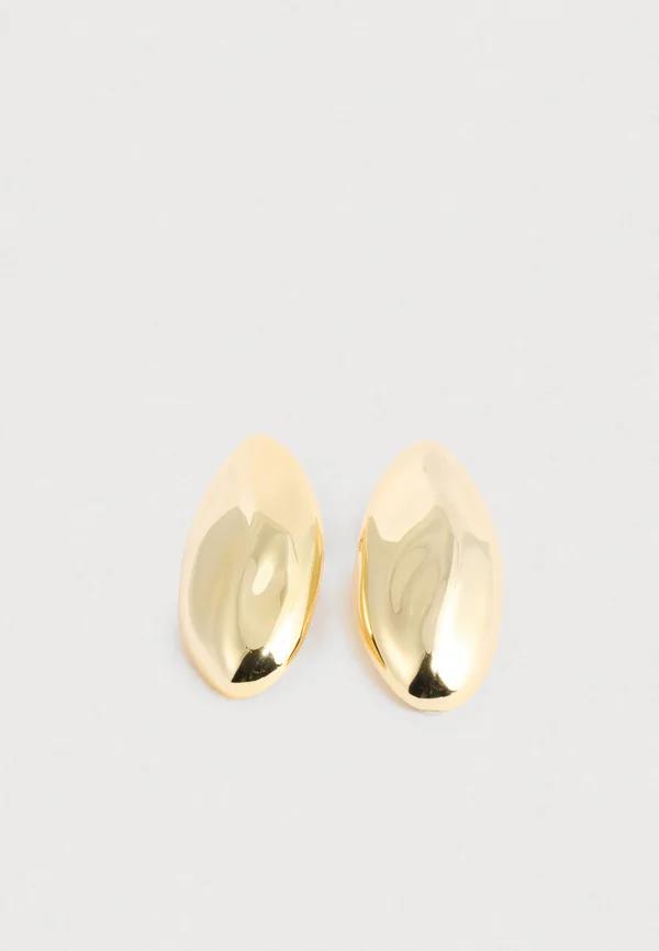 THE XL CHROME STUDS - Ohrringe - gold-coloured