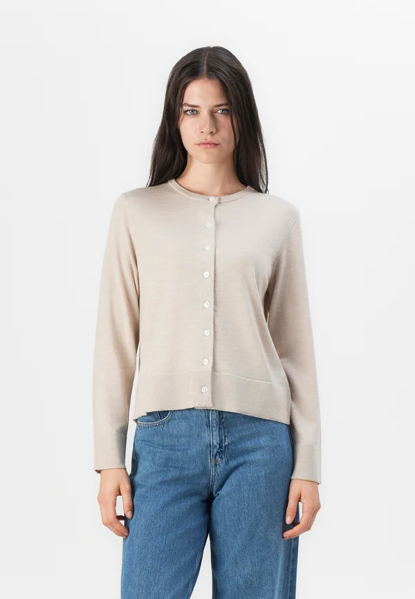 THEA NOOS - Strickjacke - oatmeal