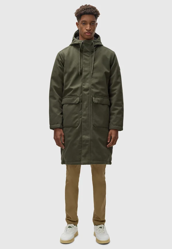 THEM - Parka - dark olive