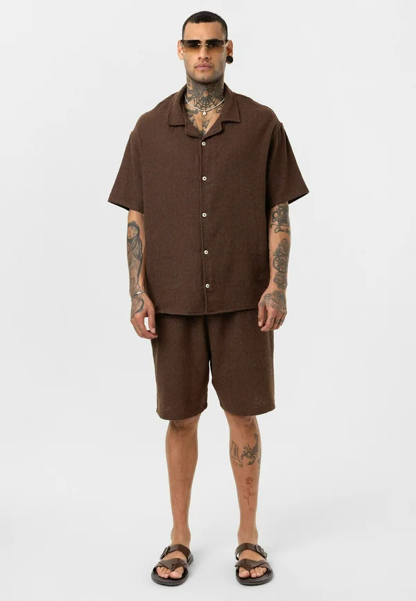 THEO SET - Shorts - brown