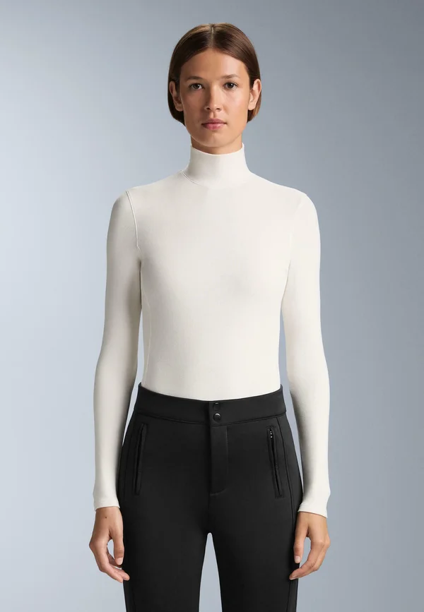 THERMAL BASE LAYER POLAR HIGH-NECK TOP - Langarmshirt - white