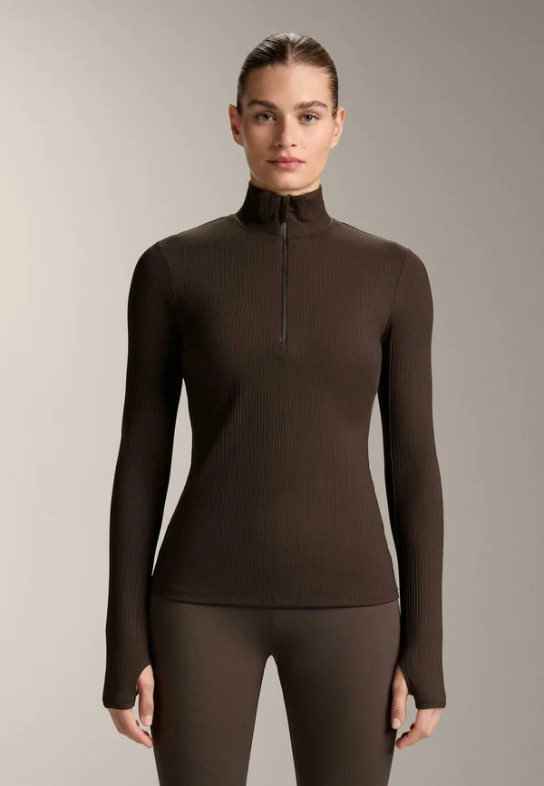 THERMAL BASE LAYER RIB - Langarmshirt - brown