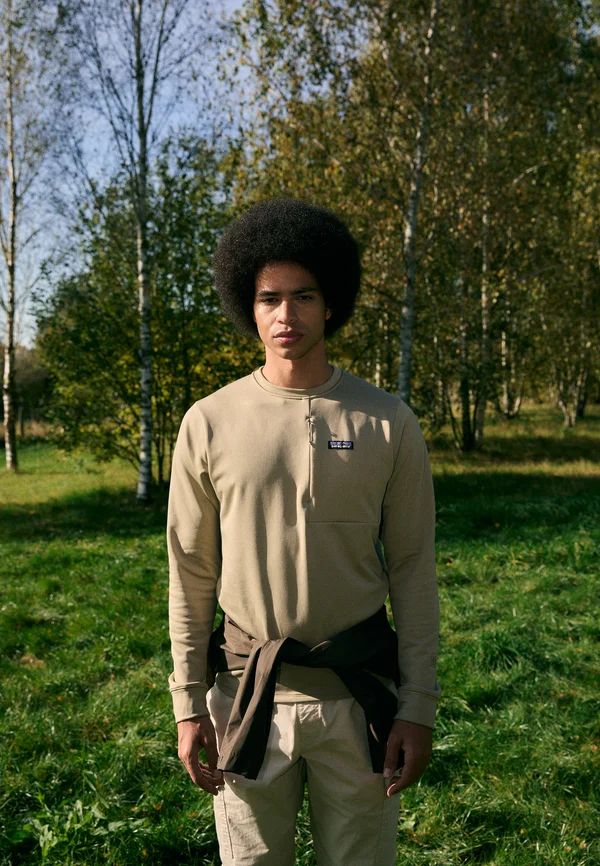 THERMAL CREW - Sweatshirt - seabird grey