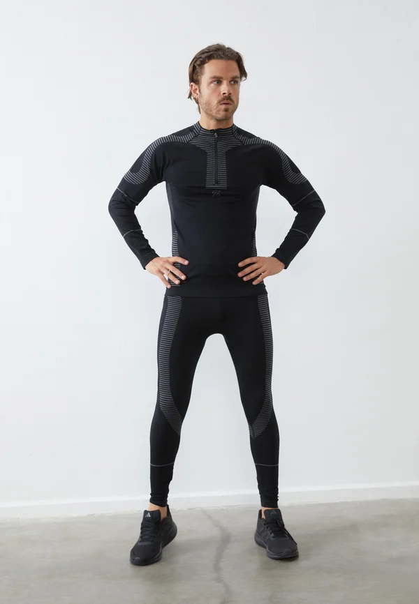 THERMAL SET - Langarmshirt - black