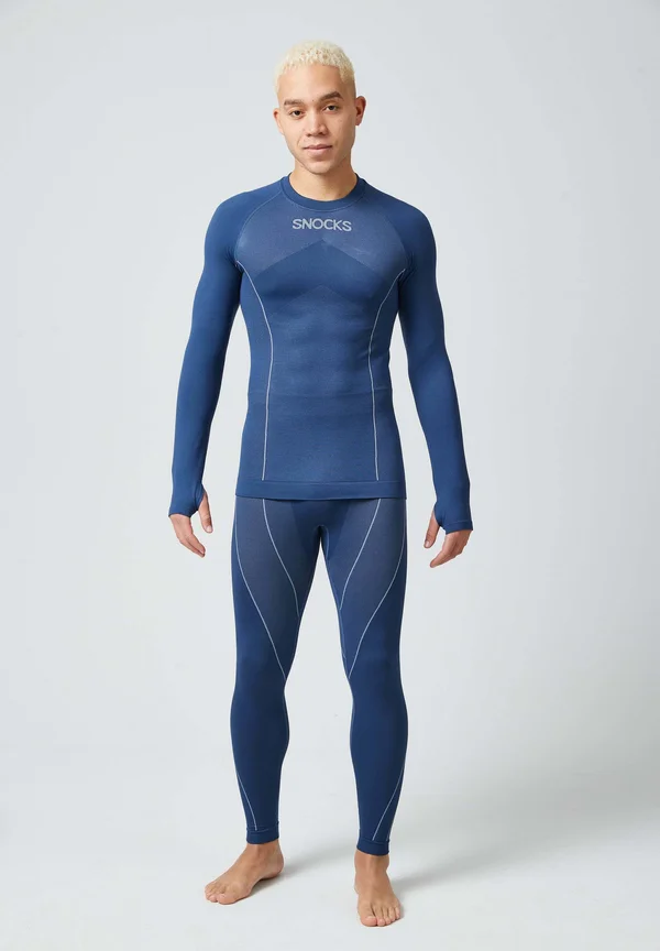 THERMO SET - Unterhemd/-shirt - dunkelblau
