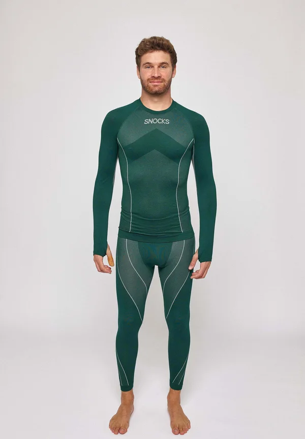 THERMO SET - Unterhemd/-shirt - dunkelgrün