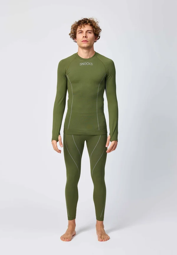 THERMO SET - Unterhemd/-shirt - olive
