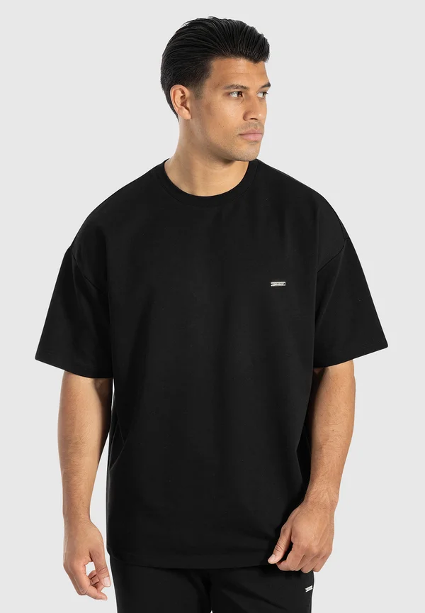 THIAGO OVERSIZE BASIC - T-Shirt basic - schwarz