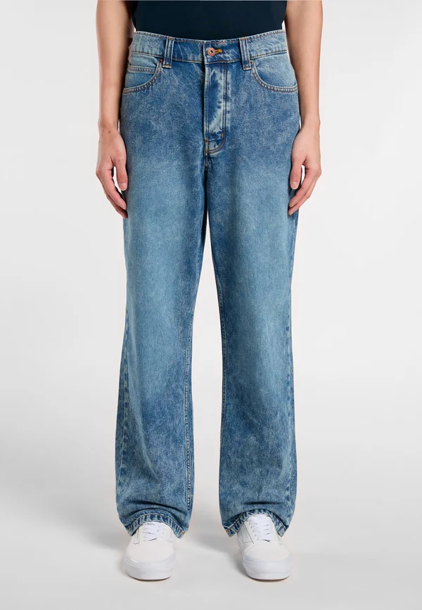 THOMASVILLE  - Jeans Relaxed Fit - rinsed blue w  fade