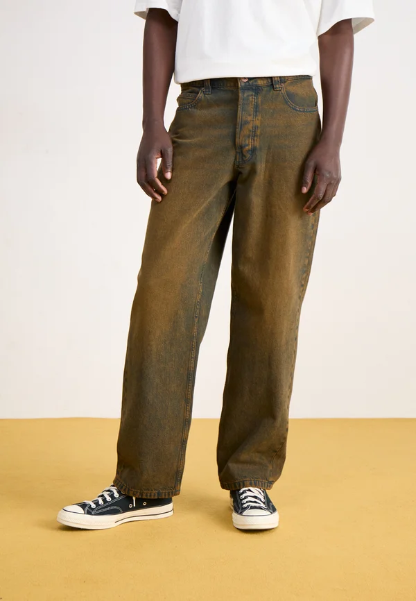 THOMASVILLE PANT - Jeans Relaxed Fit - indigo brown tinted