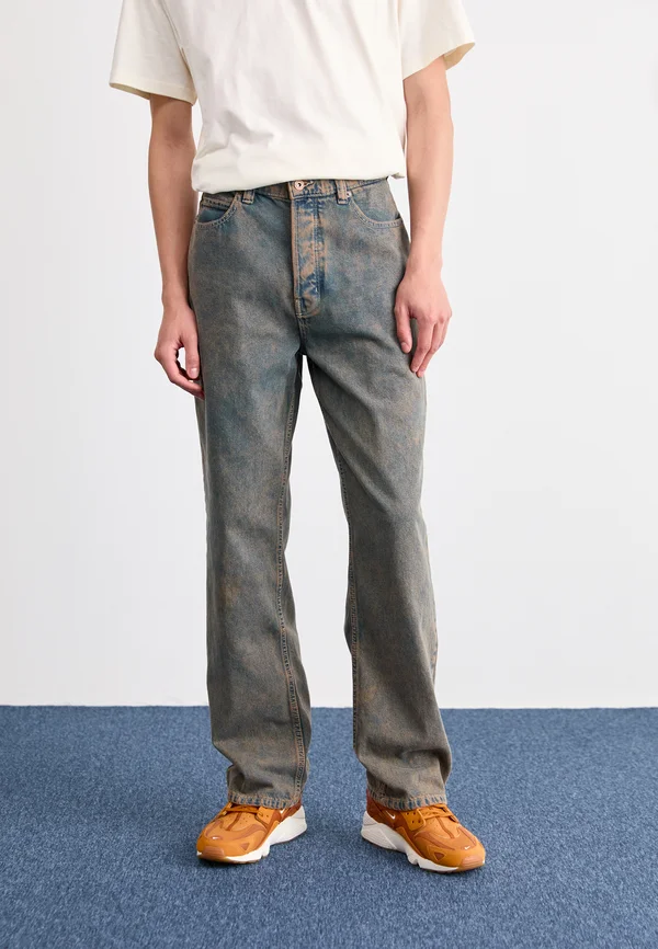 THOMASVILLE PANT - Jeans Relaxed Fit - overdye brown wsh