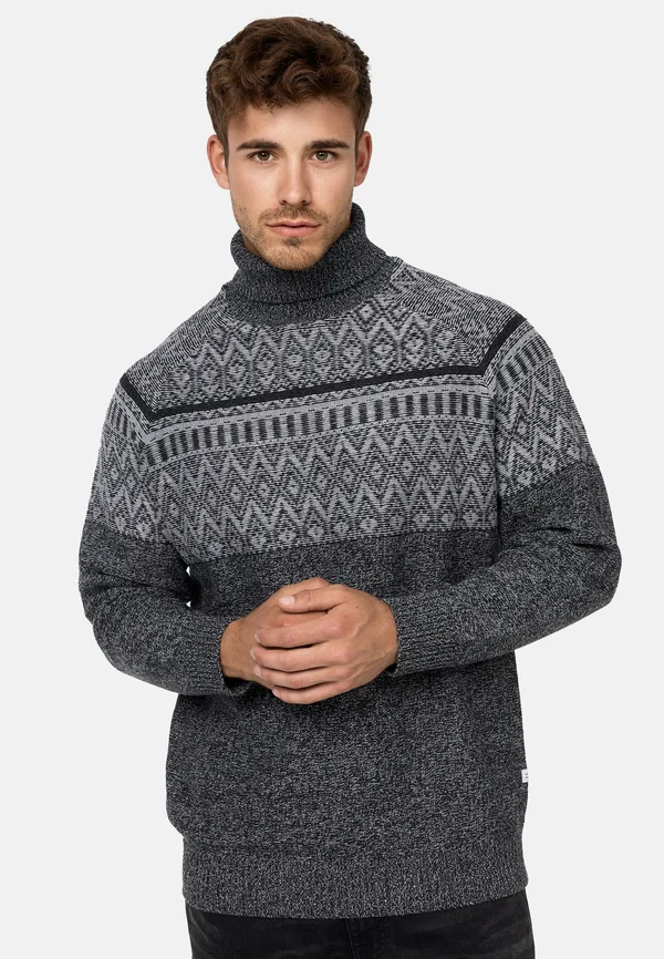 THOMUS - Strickpullover - raven