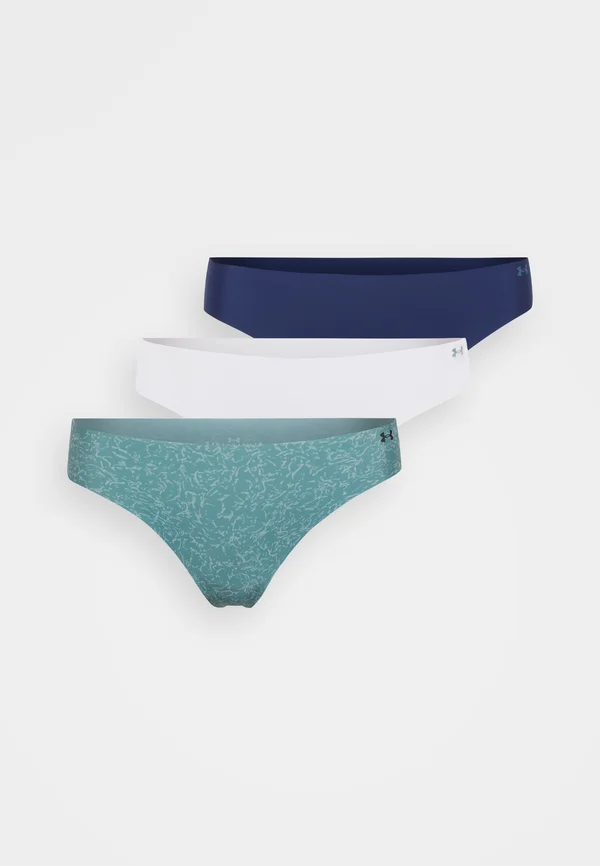 THONG PURE NO SHOW 3 PACK - String - jasper blue/halo gray/ washed navy