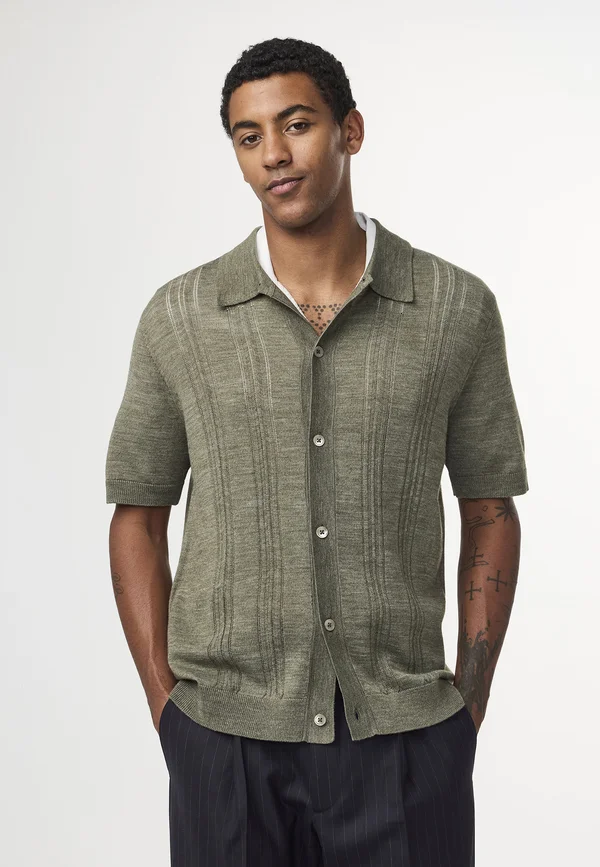 THOR SS - Strickjacke - capers