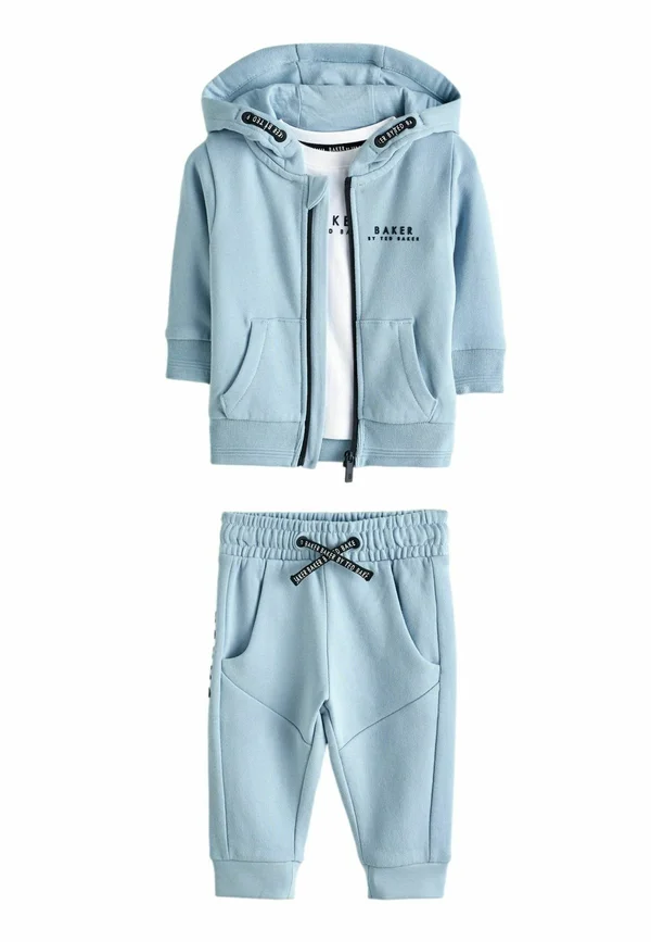 THREE PIECE SET - Sweatjacke - blue