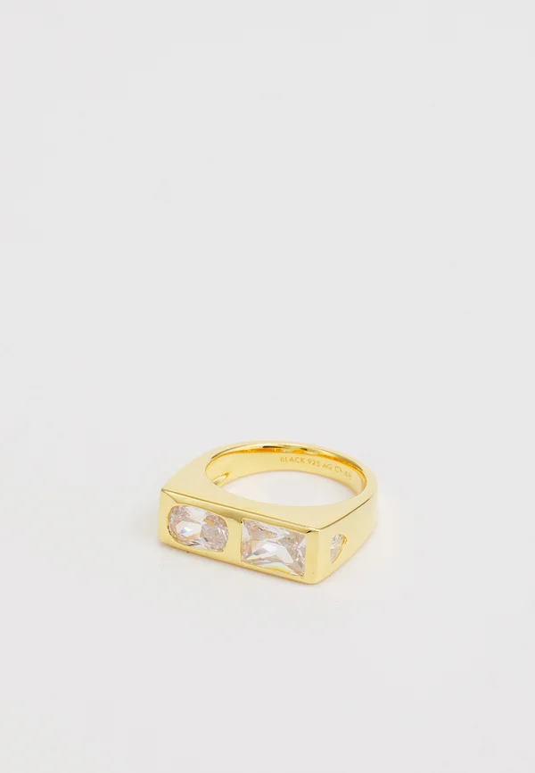THREE SIGNET - Ring - gold-coloured
