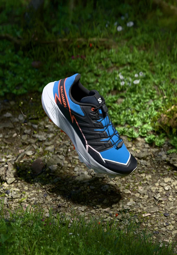 THUNDERCROSS GTX - Laufschuh Trail - french blue/black/cherry tomato