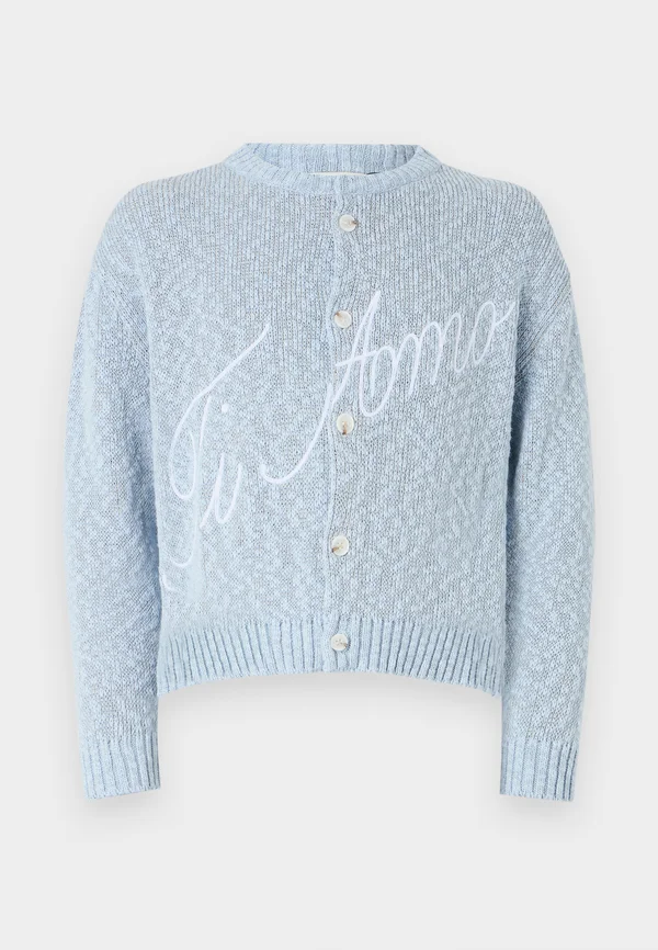 TI AMO UNISEX - Strickjacke - baby blue