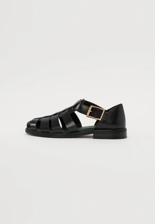 TIAGO - Riemensandalette - black