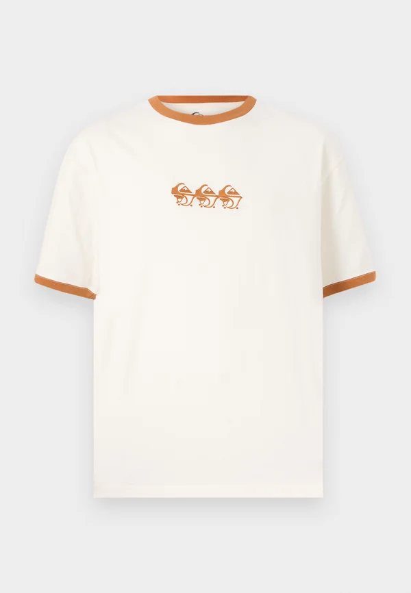 TICKET TO THE BEACH RINGER UNISEX - T-Shirt print - snow white