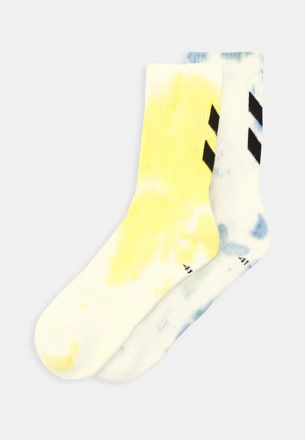 TIE DYE 2 PACK UNISEX - Sportsocken - multi color/yellow
