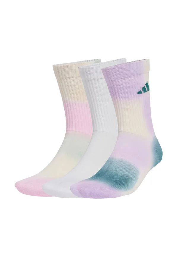 TIE DYE 3PP - Sportsocken - multicolor preloved teal preloved violet white
