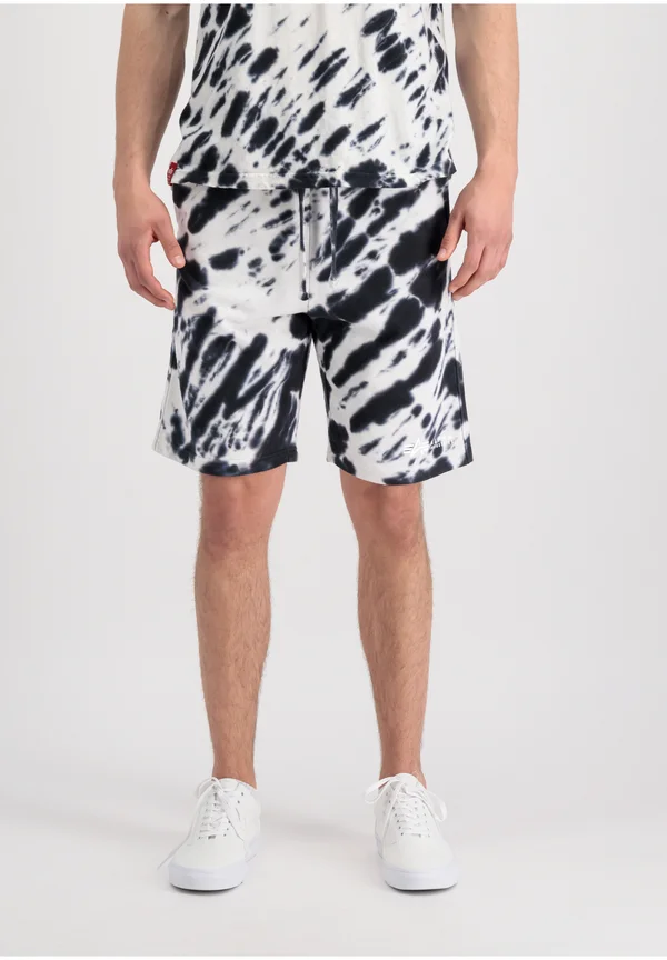TIE DYE - Jogginghose - black