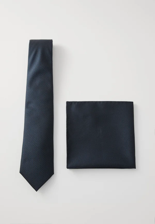 TIE SET - Einstecktuch - dark blue