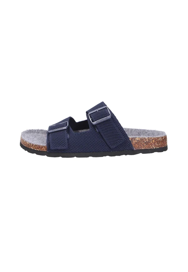 TIEFFUSSBETT SLIDES - Pantolette flach - oceanblue
