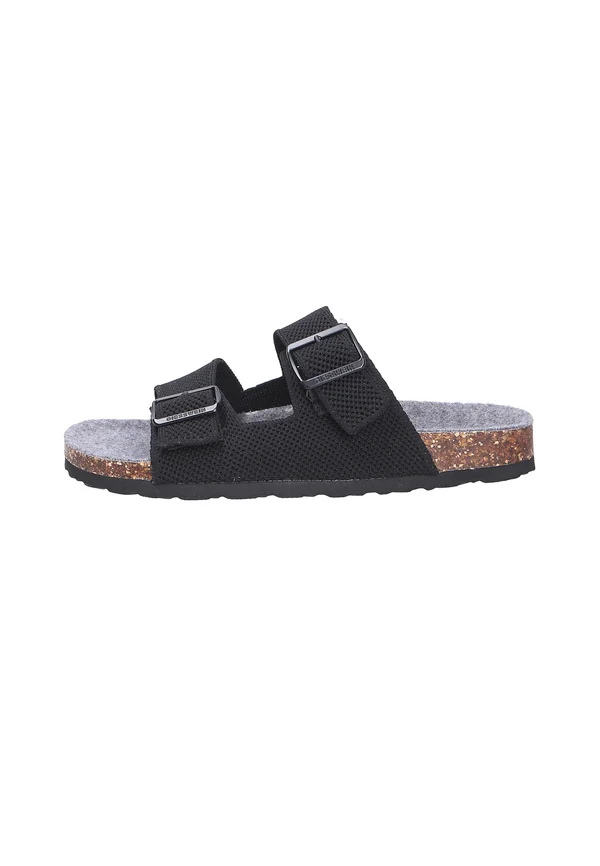 TIEFFUSSBETT SLIDES - Pantolette flach - schwarz