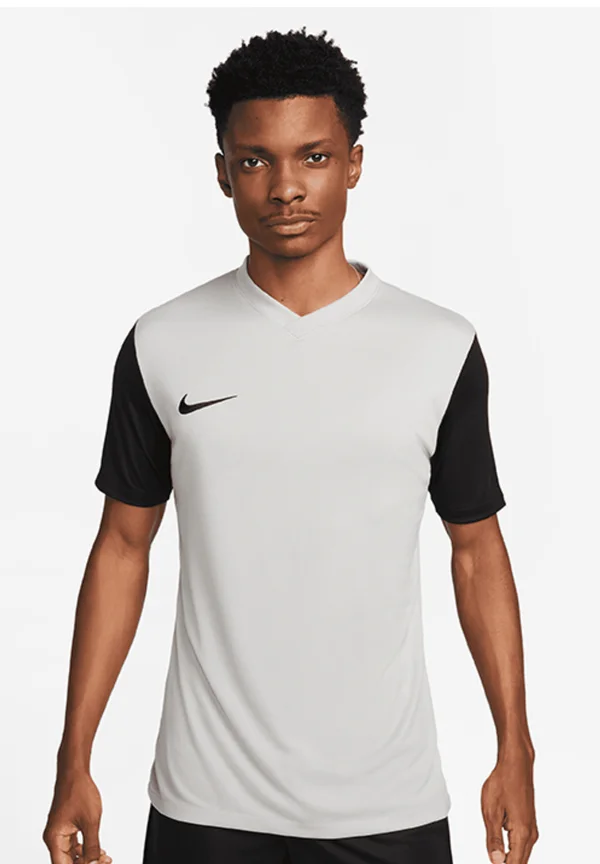 TIEMPO PRE - Fußball-Trikot - grauschwarz