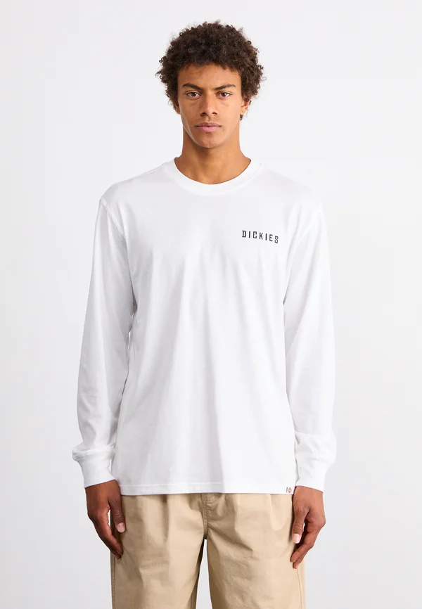 TIGER TEE - Langarmshirt - white