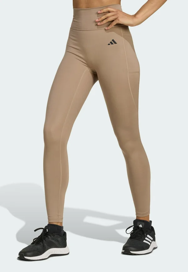 Tights - chalky brown