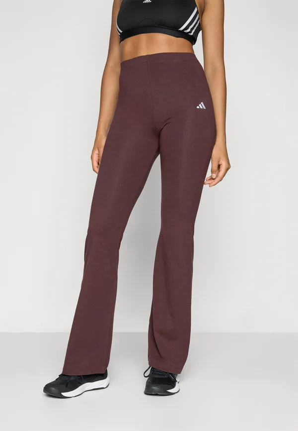 Tights - shadow brown/white
