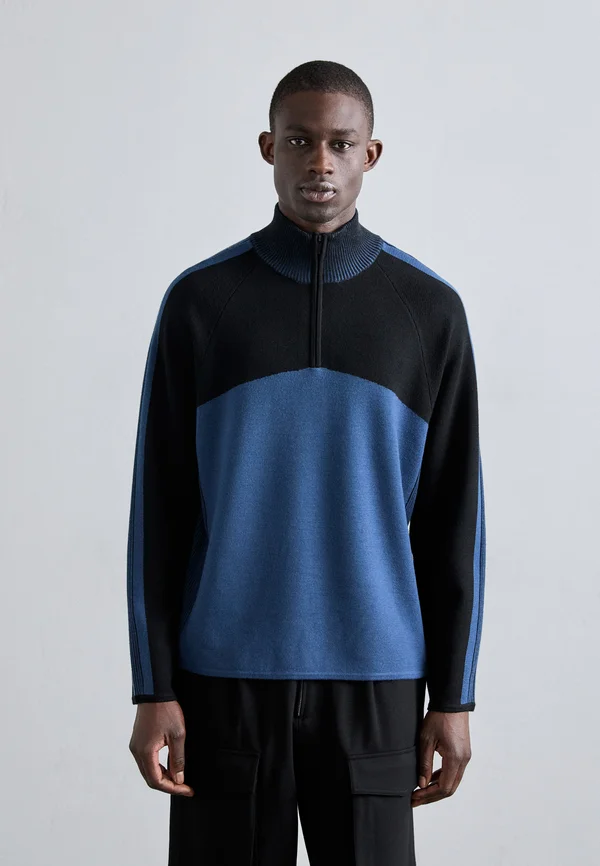 TIM TECH QUARTER ZIP - Strickpullover - key largo