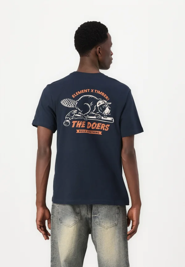 TIMBER BUILDER - T-Shirt print - dark blue