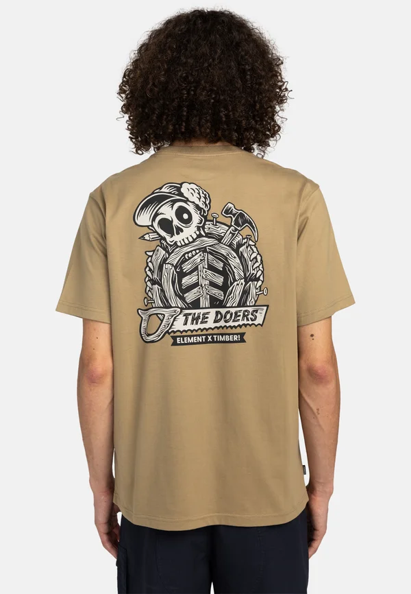 TIMBER ICON SS - T-Shirt print - kha