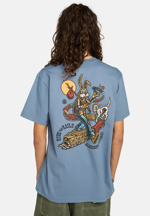 TIMBER ON TRACK - T-Shirt print - bmk