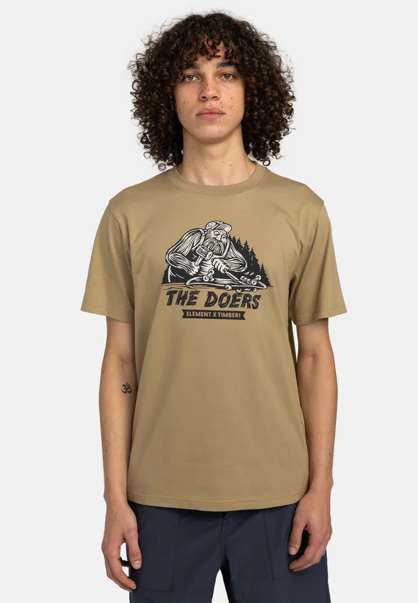 TIMBER SHAPER - À MANCHES COURTES - T-Shirt print - kha