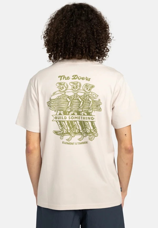 TIMBER SKELETON MANCHES COURTES - T-Shirt print - teg