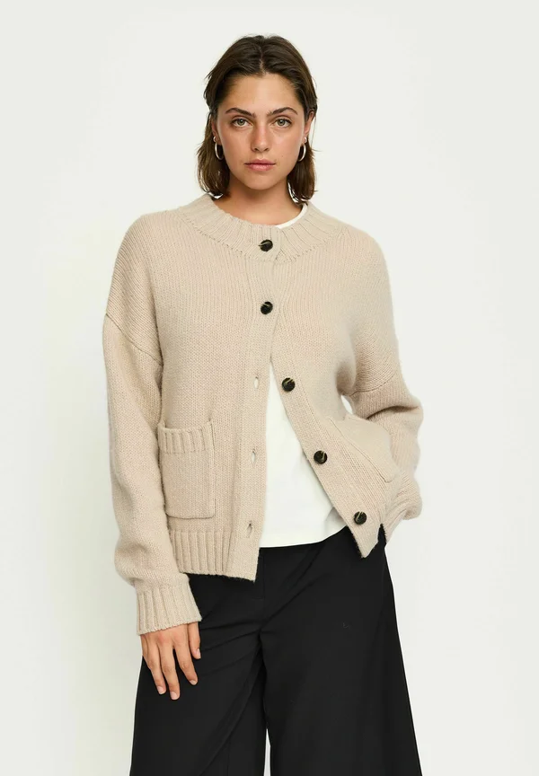 TIMO - Strickjacke - pumice stone