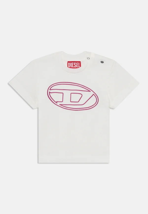 TIMOTY UNISEX - T-Shirt print - white