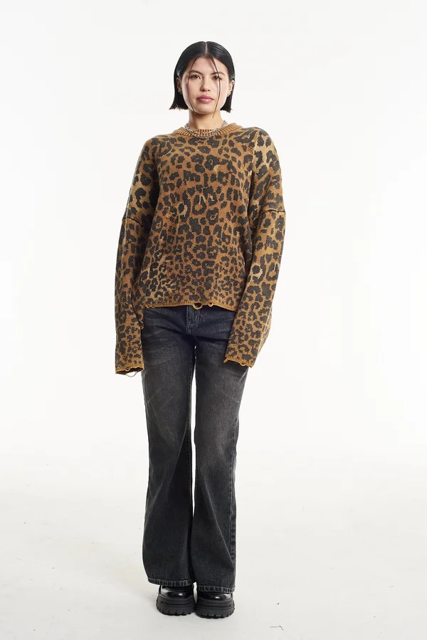 TINA UNISEX - Strickpullover - brown