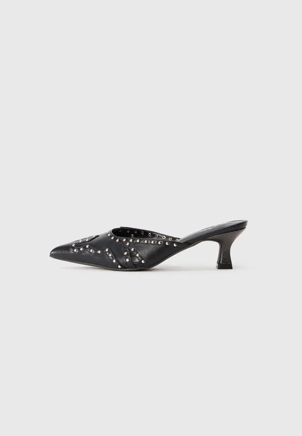 TINIE - Pantolette hoch - black