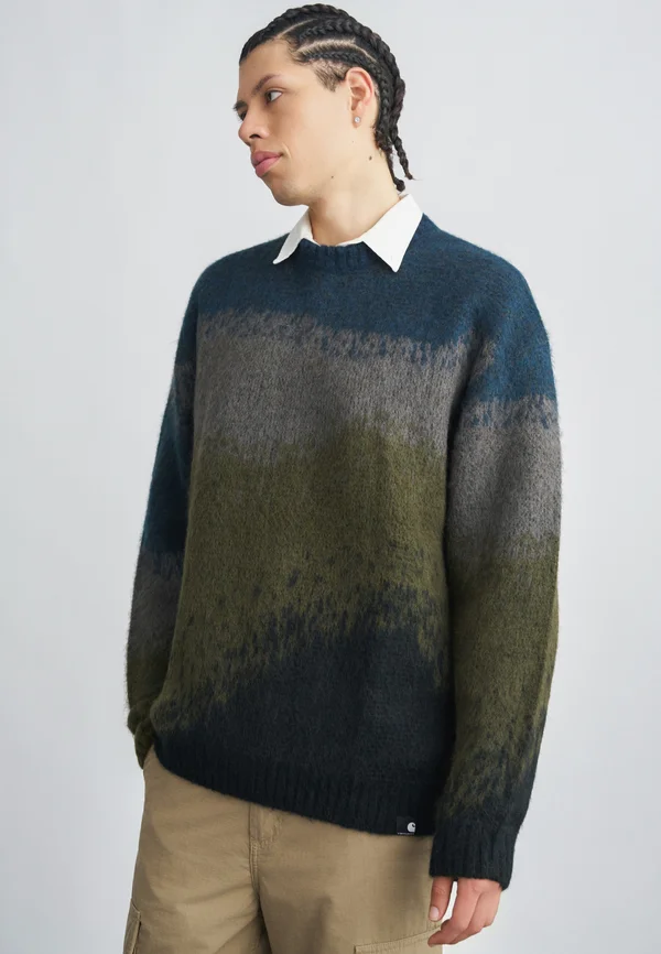 TINLEY SWEATER - Strickpullover - dark blue