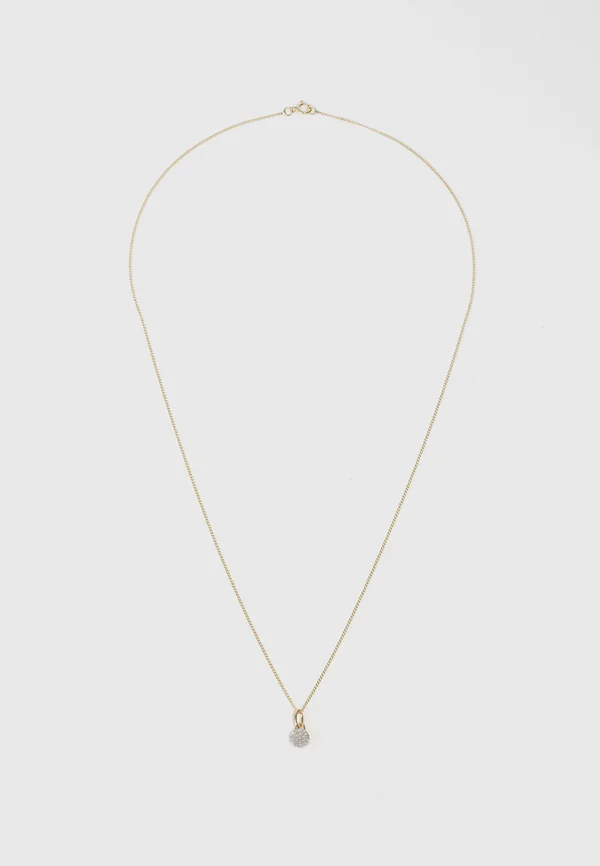 TINY DISC PENDANT - Halskette - gold-coloured