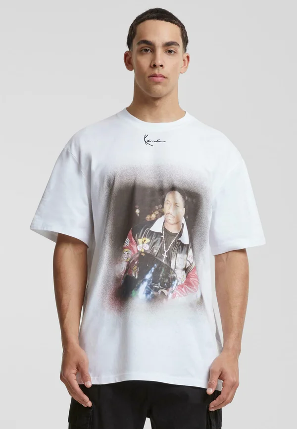 TINY SIGNATURE TEE - T-Shirt print - white