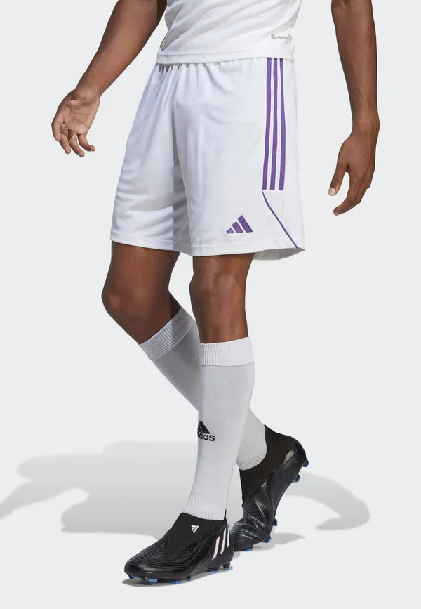TIRO 23 LEAGUE - Kurze Sporthose - white   active purple