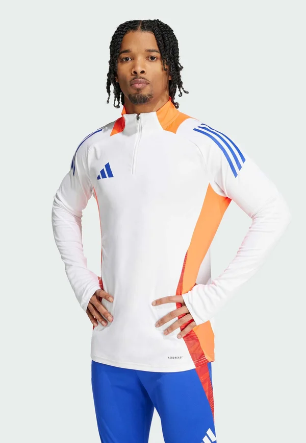 TIRO 24 COMPETITION - Langarmshirt - white   app solar red