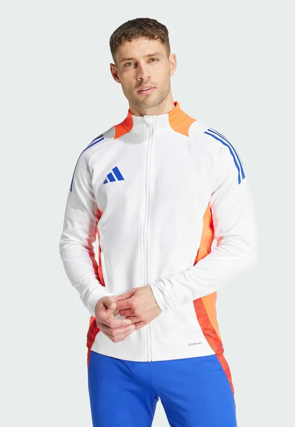 TIRO 24 COMPETITION TRACK - Trainingsjacke - white app solar red